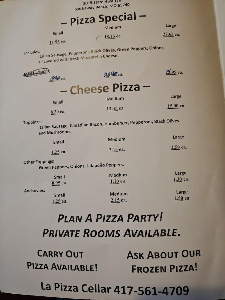 Pizza Cellar Menu image 2