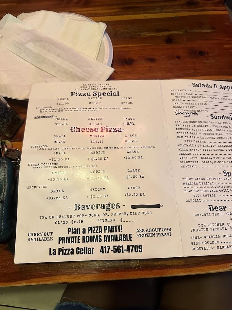 Pizza Cellar Menu image 3