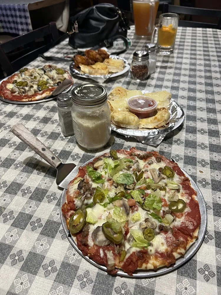 Pizza and Cheese Breadsticks